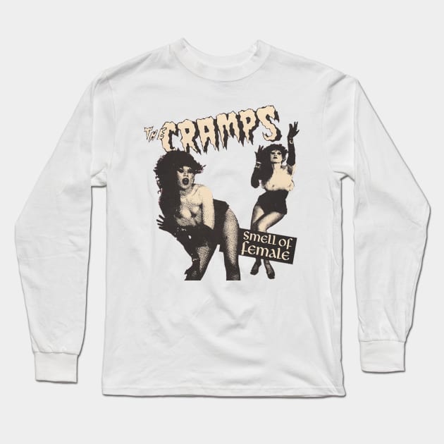 fan art the cramps Long Sleeve T-Shirt by Vigilantfur